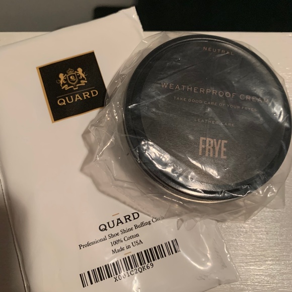frye weatherproof cream